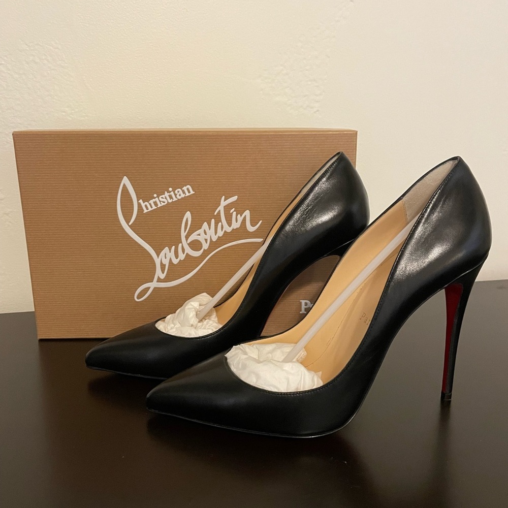 Christian Louboutin Pigalle Follies - 100m Black Pump - Brand NEW, Size 40 (9)